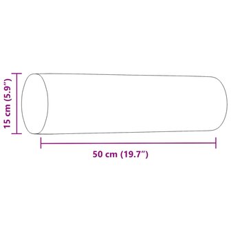 2-delige Loungeset met kussens en bolsters fluweel donkergrijs 11