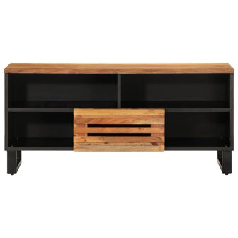 Tv-meubel 100x34x46 cm massief acaciahout 2