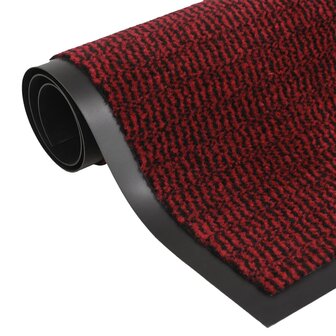 Deurmat getuft 60x150 cm rood 1