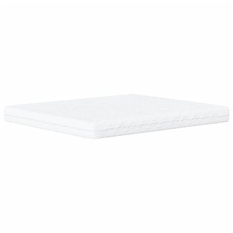 Schuimmatras hardheid H2 H3 160x210 cm wit 3