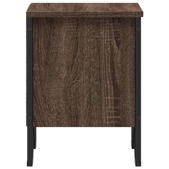 Nachtkastjes 2 st 40x30x40 cm bewerkt hout bruin eikenkleurig 6