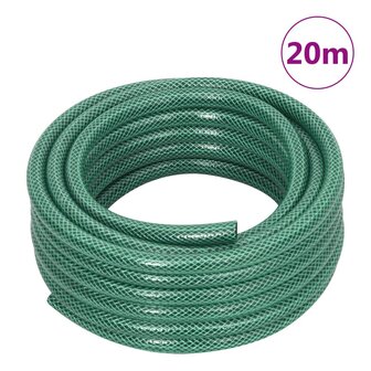 Slanghaspel met slangkoppelset 0,5&quot; 20 m vrijstaand PVC groen 8