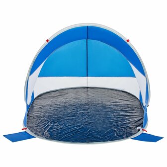 Strandtent pop-up waterdicht azuurblauw 5