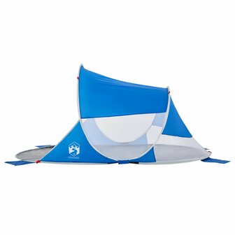 Strandtent pop-up waterdicht azuurblauw 6