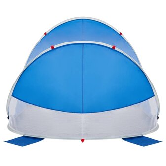 Strandtent pop-up waterdicht azuurblauw 7