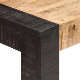 Eettafel 160x80x76 cm massief mangohout 5