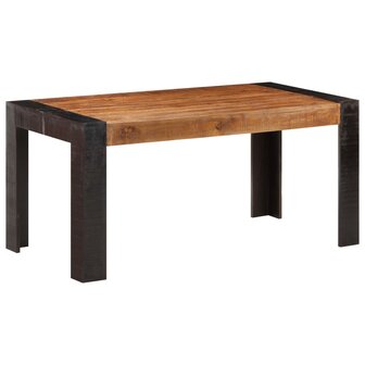 Eettafel 160x80x76 cm massief mangohout 1