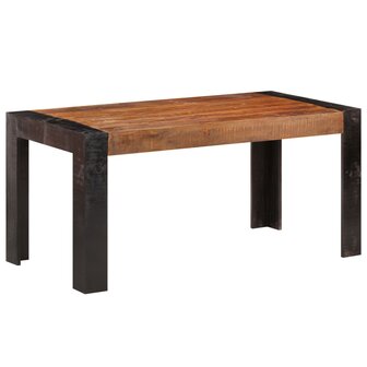 Eettafel 160x80x76 cm massief mangohout 9