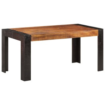 Eettafel 160x80x76 cm massief mangohout 10