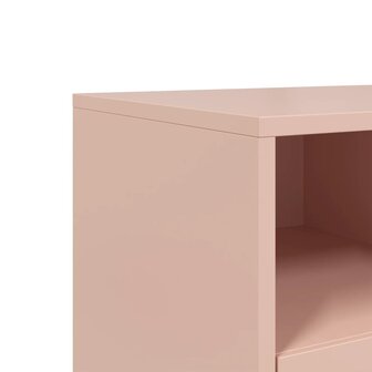 Tv-meubel 68x39x43,5 cm koudgewalst staal roze 10