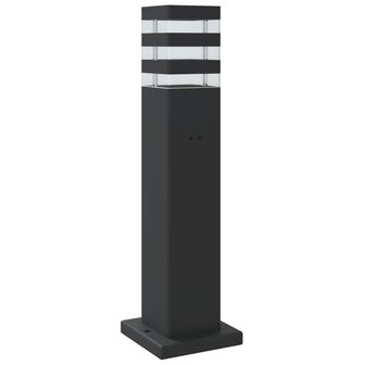 Vloerlampen voor buiten 50 cm aluminium zwart 6