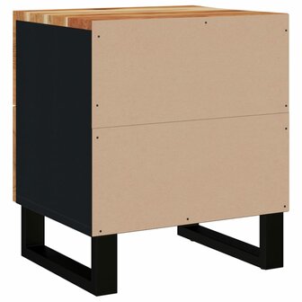 Nachtkastjes 2 st 40x33x46 cm massief acaciahout 4