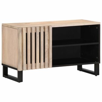 Tv-meubel 80x34x46 cm massief mangohout 1