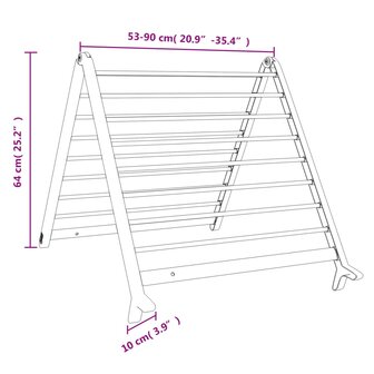 Droogrek voor badkuip uitschuifbaar 53-90 cm aluminium  8