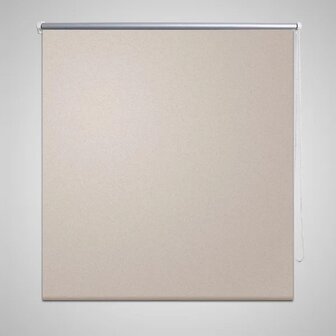 Rolgordijn verduisterend 40 x 100 cm beige 1