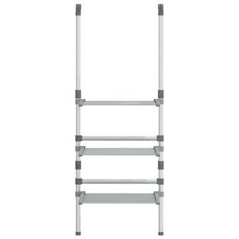 Droogrek 3-laags hangend aluminium  3