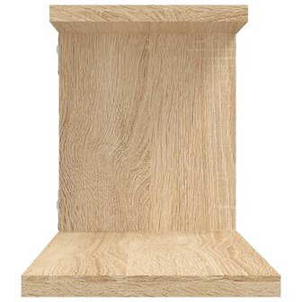 Tv-wandschap 125x18x23 cm bewerkt hout sonoma eikenkleurig 6