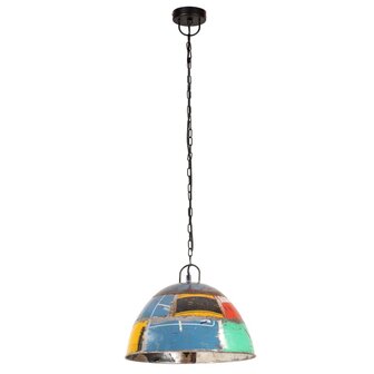 Hanglamp industrieel vintage rond 25 W E27 41 cm meerkleurig 3