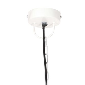 Hanglamp industrieel rond 25 W E27 32 cm wit 6