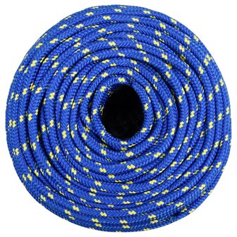 Boottouw 8 mm 25 m polypropyleen blauw 3