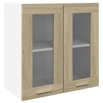 Hangkast 60x31x60 cm spaanplaat sonoma eikenkleurig 2