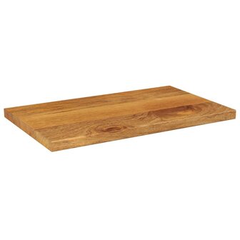 Tafelblad rechthoekig 40x20x2,5 cm massief mangohout 2