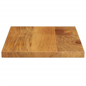 Tafelblad rechthoekig 40x20x2,5 cm massief mangohout 4