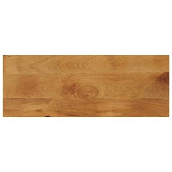 Tafelblad rechthoekig 70x20x3,8 cm massief mangohout 1