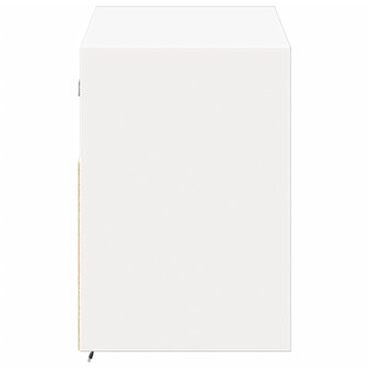 Tv-wandmeubel met LED-verlichting 100x31x45 cm wit 7