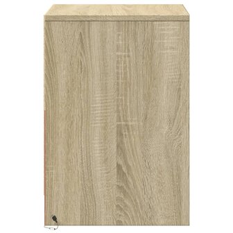 Nachtkastjes met LED-verlichting 2 st bewerkt hout sonoma eiken 7