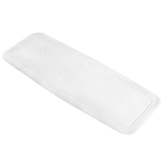 Kleine Wolke Badmat anti-slip Arosa 36x92 cm wit 1