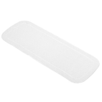 Kleine Wolke Badmat anti-slip Samoa 36x92 cm wit 1