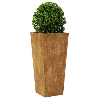 Plantenbak 35x35x75 cm cortenstaal 3