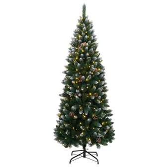 Kunstkerstboom met 300 LED&amp;apos;s 210 cm 2