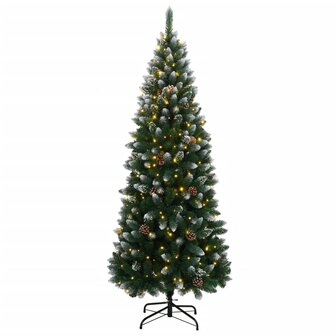 Kunstkerstboom met 300 LED&amp;apos;s 240 cm 2