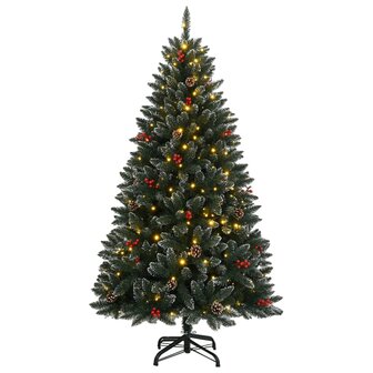 Kunstkerstboom met 300 LED&amp;apos;s 180 cm 2