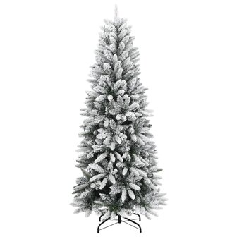 Kunstkerstboom met 300 LED&amp;apos;s en sneeuw 180 cm 3