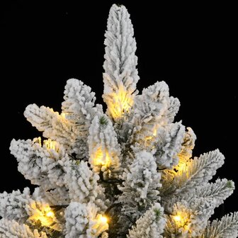 Kunstkerstboom met 300 LED&amp;apos;s en sneeuw 210 cm 6