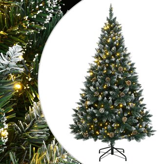 Kunstkerstboom met 150 LED&amp;apos;s 120 cm 1