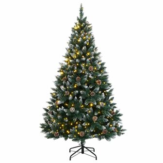 Kunstkerstboom met 150 LED&amp;apos;s 120 cm 3