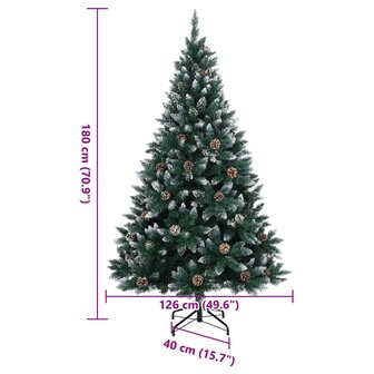 Kunstkerstboom met 300 LED&amp;apos;s 180 cm 12