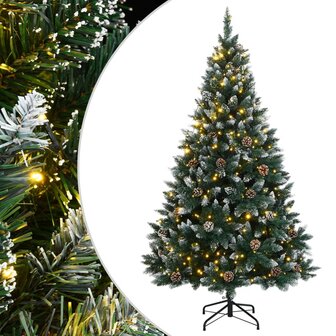 Kunstkerstboom met 300 LED&amp;apos;s 240 cm 1