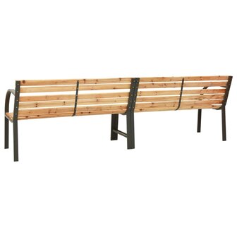 Tuinbank dubbel 241 cm Chinees vurenhout 4