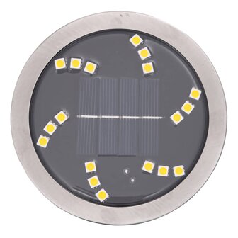 Grondlampen 4 st solar met grondpennen warmwit 5