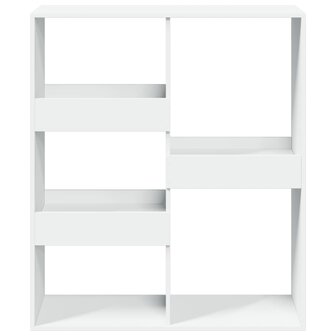 Boekenkast / kamerscherm 100x33x115 cm wit 4