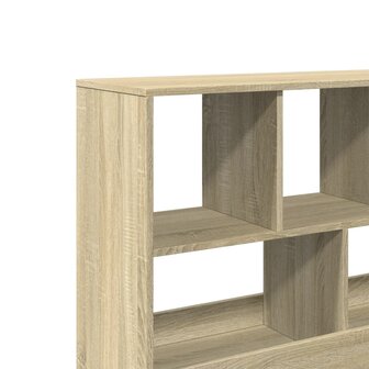 Boekenkast / kamerscherm 100x33x94,5 cm sonoma eikenkleurig 7