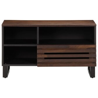 Tv-meubel 80x34x46 cm massief mangohout bruin 2