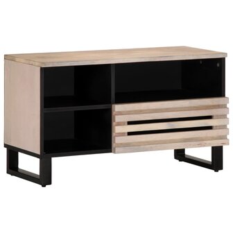 Tv-meubel 80x34x46 cm massief mangohout 1