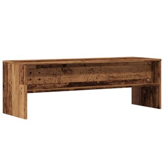 Tv-meubel 120x40x40 cm bewerkt hout oud houtkleurig 6