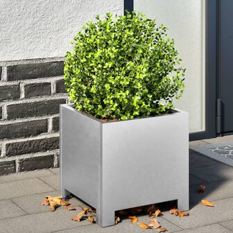 Plantenbak 30x30x30 cm gegalvaniseerd staal 1